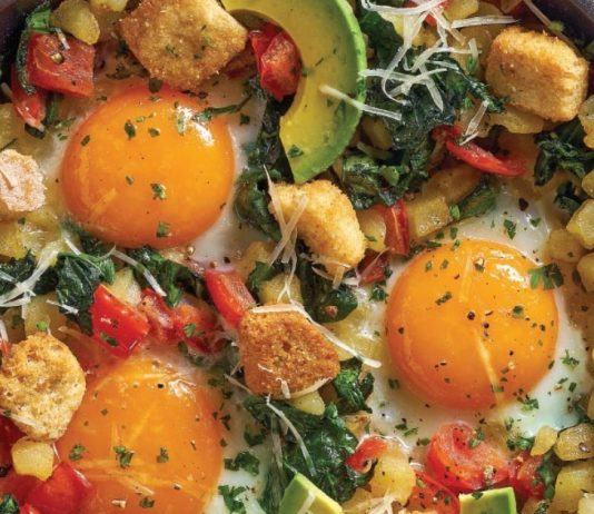 Mic dejun cu cartofi, bogat in vitamine si minerale